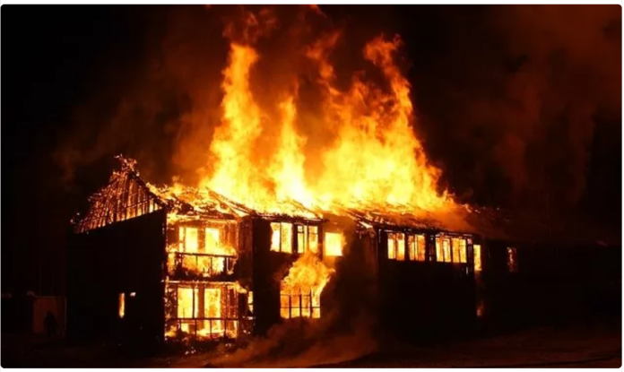 Devastating Fire Leaves KNUST Hostel in Ruins